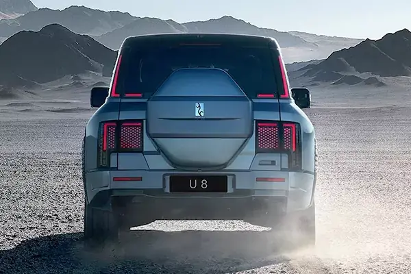 نمای عقی بی وای دی یانگ وانگ U8