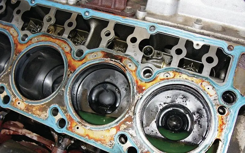 خرابی واشر سرسیلندر