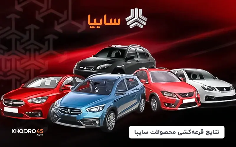 نتایج قرعه کشی سایپا و اعلام برندگان  (۶ تیر ۱۴۰۴)