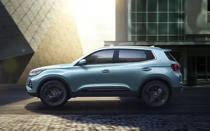 نمای کناری ام وی ام X55 کراس 