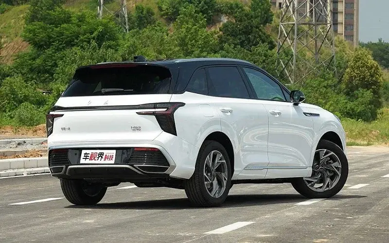 نمای عقب هونگچی HS3